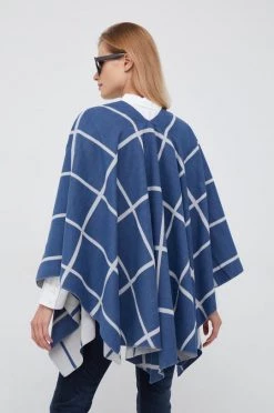 Γυναικεία Πόντσο United Colors Of Benetton ναυτικό μπλε -United Colors of Benetton Κατάστημα unnamed file 1003
