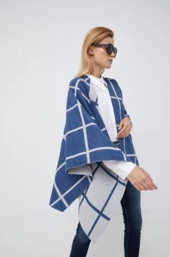 Γυναικεία Πόντσο United Colors Of Benetton ναυτικό μπλε -United Colors of Benetton Κατάστημα unnamed file 1004