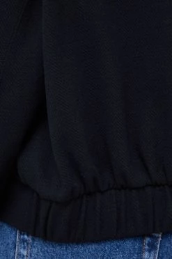 Γυναικεία Χωρίς φερμουάρ Βαμβακερή μπλούζα United Colors Of Benetton χρώμα: μαύρο, -United Colors of Benetton Κατάστημα unnamed file 1011