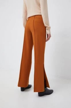 Γυναικεία Υφασμάτινα Παντελόνι United Colors Of Benetton καφέ, -United Colors of Benetton Κατάστημα unnamed file 1014