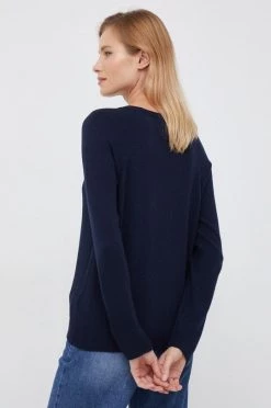 Γυναικεία Χωρίς φερμουάρ Πουλόβερ με μείγμα κασμίρ United Colors Of Benetton χρώμα: ναυτικό μπλε, -United Colors of Benetton Κατάστημα unnamed file 1018