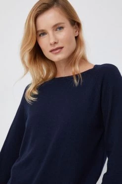 Γυναικεία Χωρίς φερμουάρ Πουλόβερ με μείγμα κασμίρ United Colors Of Benetton χρώμα: ναυτικό μπλε, -United Colors of Benetton Κατάστημα unnamed file 1019