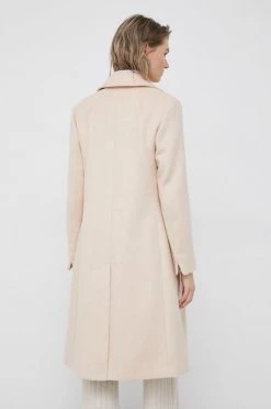 Γυναικεία Παλτά Παλτό από μείγμα μαλλιού United Colors Of Benetton πορτοκαλί, -United Colors of Benetton Κατάστημα unnamed file 103