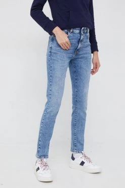 Γυναικεία Slim και Skinny Τζιν παντελονι United Colors Of Benetton ανοιχτό μπλε