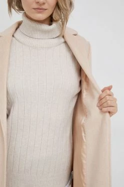 Γυναικεία Παλτά Παλτό από μείγμα μαλλιού United Colors Of Benetton πορτοκαλί, -United Colors of Benetton Κατάστημα unnamed file 106