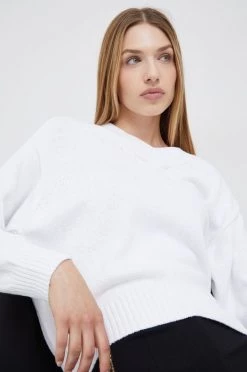 Γυναικεία Χωρίς φερμουάρ Πουλόβερ United Colors Of Benetton άσπρο,