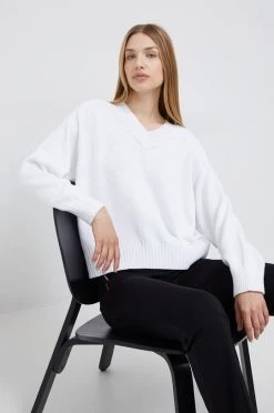 Γυναικεία Χωρίς φερμουάρ Πουλόβερ United Colors Of Benetton άσπρο, -United Colors of Benetton Κατάστημα unnamed file 1093