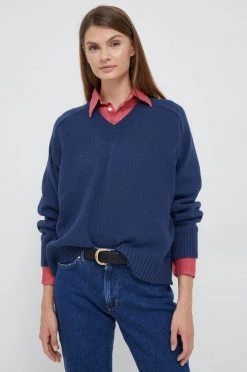 Γυναικεία Χωρίς φερμουάρ Πουλόβερ United Colors Of Benetton ναυτικό μπλε,