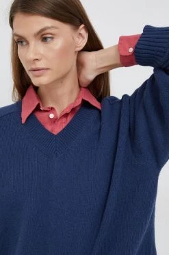 Γυναικεία Χωρίς φερμουάρ Πουλόβερ United Colors Of Benetton ναυτικό μπλε, -United Colors of Benetton Κατάστημα unnamed file 1098