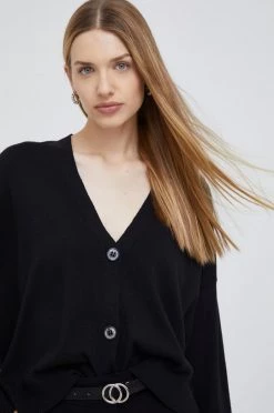 Γυναικεία Με φερμουάρ Ζακέτα από μίγμα μαλλιού United Colors Of Benetton μαύρο -United Colors of Benetton Κατάστημα unnamed file 1127