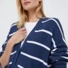 Γυναικεία Με φερμουάρ Πλεκτή ζακέτα United Colors Of Benetton ναυτικό μπλε
