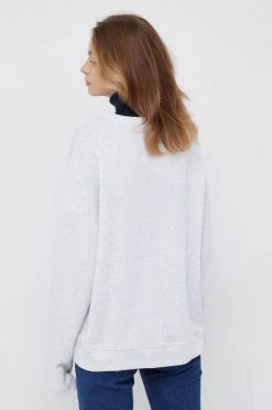 Γυναικεία Χωρίς φερμουάρ Βαμβακερή μπλούζα United Colors Of Benetton χρώμα: γκρι, -United Colors of Benetton Κατάστημα unnamed file 1158