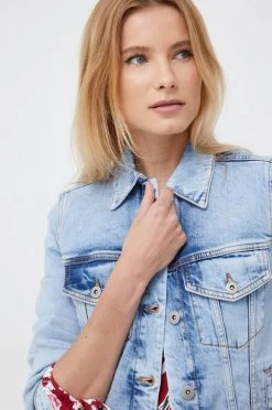 Γυναικεία Κοντά μπουφάν Τζιν μπουφάν United Colors Of Benetton ανοιχτό μπλε -United Colors of Benetton Κατάστημα unnamed file 1215