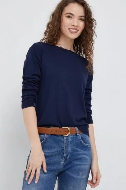 Γυναικεία Χωρίς φερμουάρ Πουλόβερ United Colors Of Benetton ναυτικό μπλε,