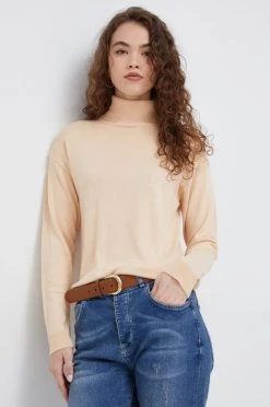 Γυναικεία Χωρίς φερμουάρ Πουλόβερ United Colors Of Benetton μπεζ, -United Colors of Benetton Κατάστημα unnamed file 1248