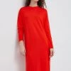 Γυναικεία Φορέματα Φόρεμα United Colors Of Benetton κόκκινο,