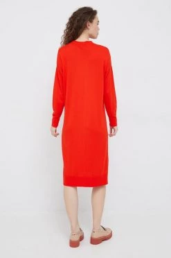 Γυναικεία Φορέματα Φόρεμα United Colors Of Benetton κόκκινο, -United Colors of Benetton Κατάστημα unnamed file 1262