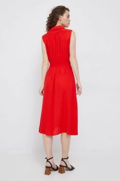 Γυναικεία Φορέματα Φόρεμα United Colors Of Benetton κόκκινο, -United Colors of Benetton Κατάστημα unnamed file 1277