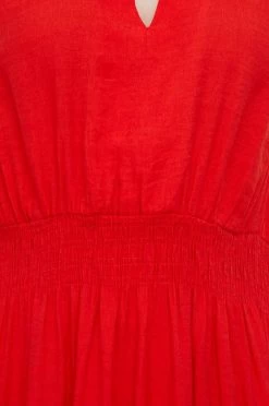 Γυναικεία Φορέματα Φόρεμα United Colors Of Benetton κόκκινο, -United Colors of Benetton Κατάστημα unnamed file 1279