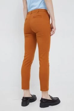 Γυναικεία Υφασμάτινα Παντελόνι United Colors Of Benetton καφέ, -United Colors of Benetton Κατάστημα unnamed file 1286