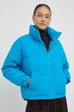 Γυναικεία Κοντά μπουφάν Μπουφάν με επένδυση από πούπουλα United Colors Of Benetton μπλε