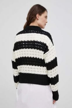 Γυναικεία Χωρίς φερμουάρ United Colors Of Benetton - Πουλόβερ με προσθήκη μαλλιού μαύρο -United Colors of Benetton Κατάστημα unnamed file 1305