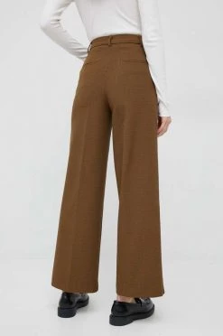 Γυναικεία Υφασμάτινα Παντελόνι United Colors Of Benetton πράσινο, -United Colors of Benetton Κατάστημα unnamed file 1332