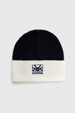 Γυναικεία Σκουφιά Σκουφί από μείγμα μαλλιού United Colors Of Benetton X Pantone ναυτικό μπλε