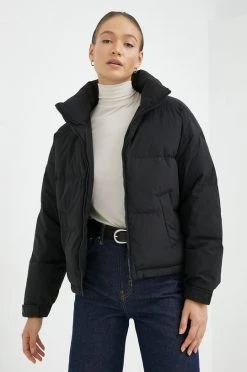 Γυναικεία Κοντά μπουφάν Μπουφάν με επένδυση από πούπουλα United Colors Of Benetton μαύρο,