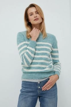 Γυναικεία Χωρίς φερμουάρ Μάλλινο πουλόβερ United Colors Of Benetton χρώμα: τιρκουάζ,