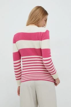 Γυναικεία Χωρίς φερμουάρ Μάλλινο πουλόβερ United Colors Of Benetton χρώμα: ροζ, -United Colors of Benetton Κατάστημα unnamed file 1408