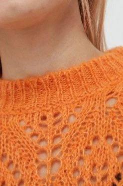 Γυναικεία Χωρίς φερμουάρ Πουλόβερ με προσθήκη μαλλιού United Colors Of Benetton χρώμα: πορτοκαλί, -United Colors of Benetton Κατάστημα unnamed file 1415