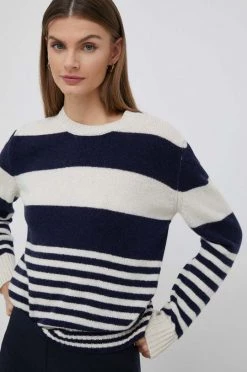 Γυναικεία Χωρίς φερμουάρ Μάλλινο πουλόβερ United Colors Of Benetton χρώμα: ναυτικό μπλε, -United Colors of Benetton Κατάστημα unnamed file 1428