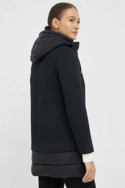 Γυναικεία Μακριά μπουφάν Μπουφάν United Colors Of Benetton μαύρο, -United Colors of Benetton Κατάστημα unnamed file 143