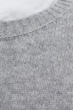 Γυναικεία Χωρίς φερμουάρ Μάλλινο πουλόβερ United Colors Of Benetton χρώμα: γκρι, -United Colors of Benetton Κατάστημα unnamed file 1434