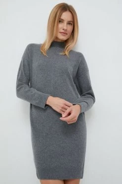 Γυναικεία Φορέματα Μάλλινο φόρεμα United Colors Of Benetton γκρι,