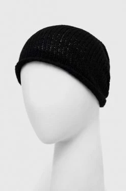 Γυναικεία Σκουφιά Σκουφί από μείγμα μαλλιού United Colors Of Benetton μαύρο,