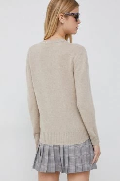 Γυναικεία Χωρίς φερμουάρ Μάλλινο πουλόβερ United Colors Of Benetton χρώμα: μπεζ, -United Colors of Benetton Κατάστημα unnamed file 1459