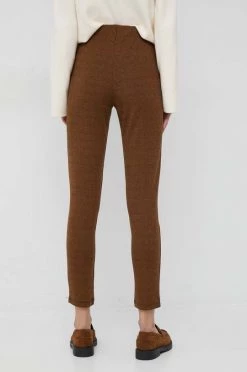 Γυναικεία Υφασμάτινα Παντελόνι United Colors Of Benetton καφέ, -United Colors of Benetton Κατάστημα unnamed file 1481