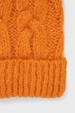 Γυναικεία Σκουφιά Σκουφί από μείγμα μαλλιού United Colors Of Benetton πορτοκαλί, -United Colors of Benetton Κατάστημα unnamed file 1504