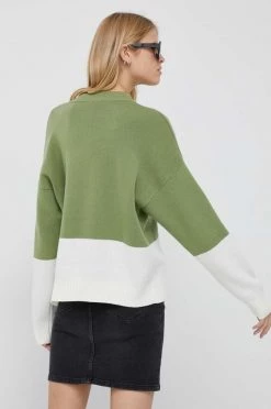 Γυναικεία Χωρίς φερμουάρ Πουλόβερ με μείγμα κασμίρ United Colors Of Benetton X Pantone χρώμα: πράσινο -United Colors of Benetton Κατάστημα unnamed file 1510
