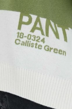 Γυναικεία Χωρίς φερμουάρ Πουλόβερ με μείγμα κασμίρ United Colors Of Benetton X Pantone χρώμα: πράσινο -United Colors of Benetton Κατάστημα unnamed file 1512