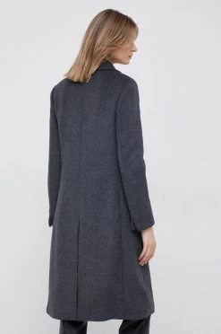 Γυναικεία Παλτά Παλτό από μείγμα μαλλιού United Colors Of Benetton γκρι, -United Colors of Benetton Κατάστημα unnamed file 154