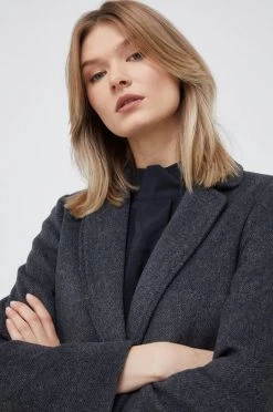 Γυναικεία Παλτά Παλτό από μείγμα μαλλιού United Colors Of Benetton γκρι, -United Colors of Benetton Κατάστημα unnamed file 155