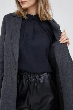 Γυναικεία Παλτά Παλτό από μείγμα μαλλιού United Colors Of Benetton γκρι, -United Colors of Benetton Κατάστημα unnamed file 157