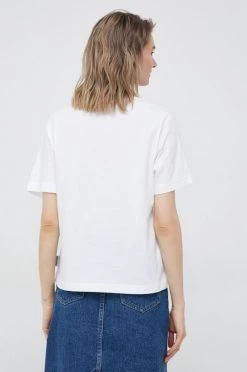 Γυναικεία Κοντομάνικο Βαμβακερό μπλουζάκι United Colors Of Benetton X Pantone άσπρο -United Colors of Benetton Κατάστημα unnamed file 1578