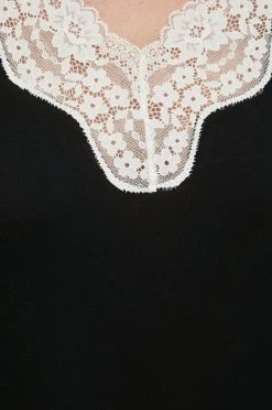 Γυναικεία Πιτζάμα Νυχτικό United Colors Of Benetton μαύρο -United Colors of Benetton Κατάστημα unnamed file 1607