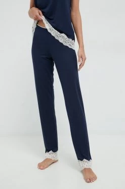 Γυναικεία Πιτζάμα Παντελόνι πιτζάμας United Colors Of Benetton ναυτικό μπλε