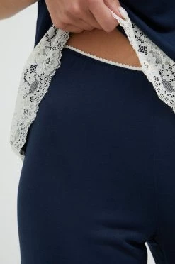 Γυναικεία Πιτζάμα Παντελόνι πιτζάμας United Colors Of Benetton ναυτικό μπλε -United Colors of Benetton Κατάστημα unnamed file 1616