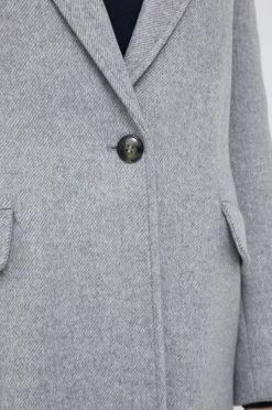 Γυναικεία Παλτά Παλτό από μείγμα μαλλιού United Colors Of Benetton γκρι, -United Colors of Benetton Κατάστημα unnamed file 162
